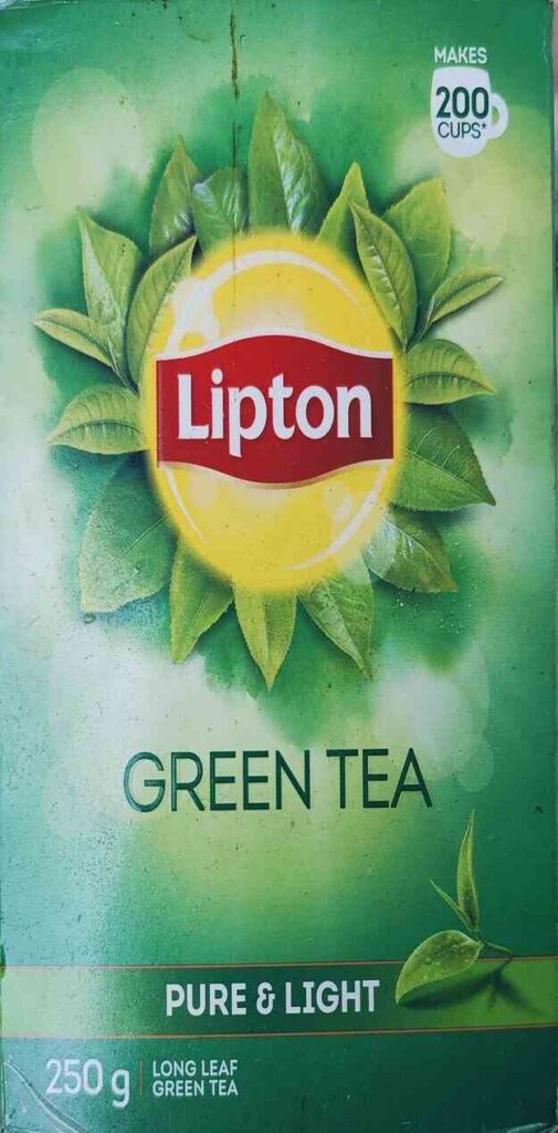 lipton green tea