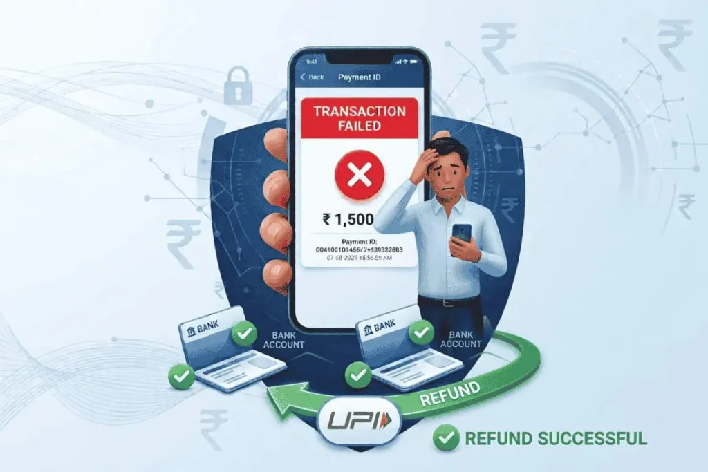 UPI Transaction Fail Ho To Paise Wapas Kaise Mile - failed UPI payment refund process